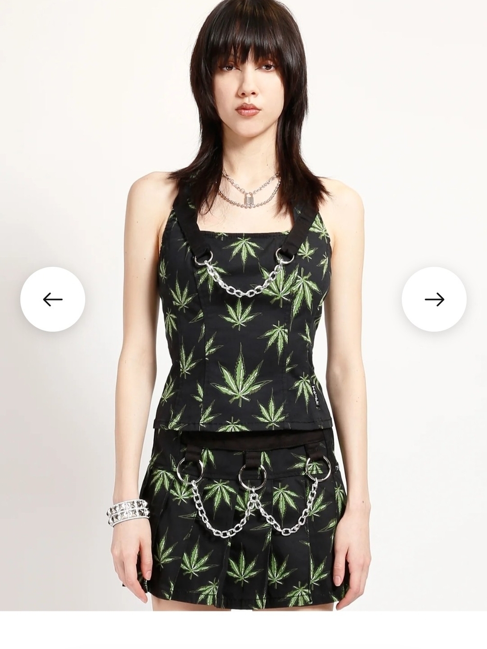 Tripp NYC Mary Chain skirt & top